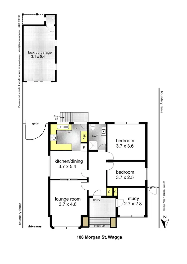 Floorplan of Homely house listing, 188 Morgan Street, Wagga Wagga NSW 2650