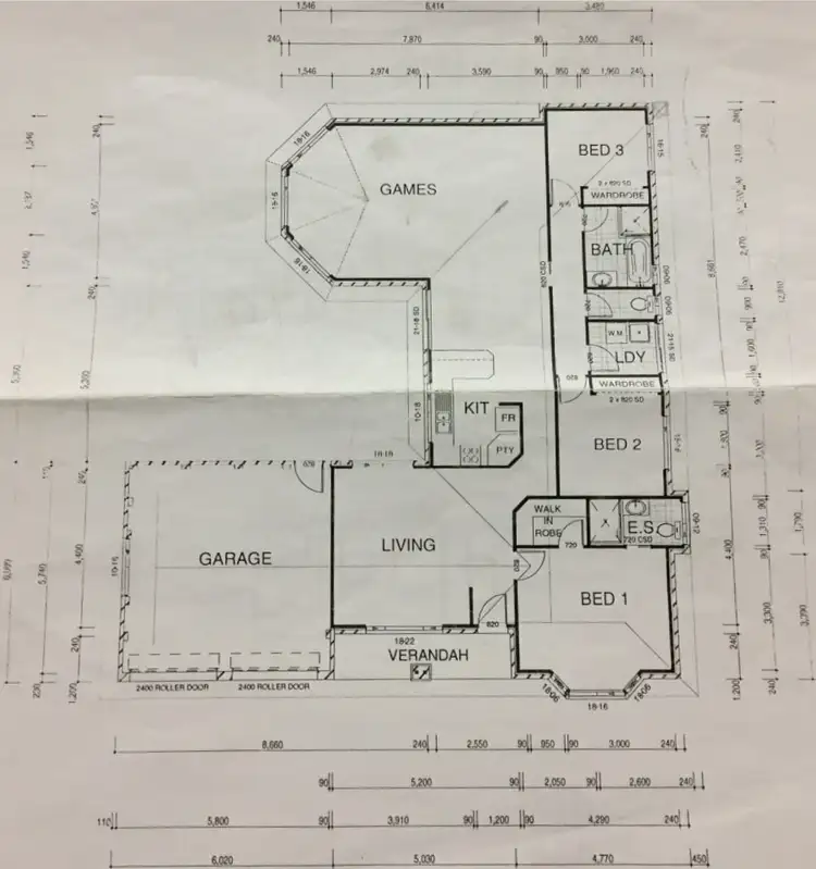 Floorplan of Homely house listing, 1-3 John Girdham Place, Forbes NSW 2871