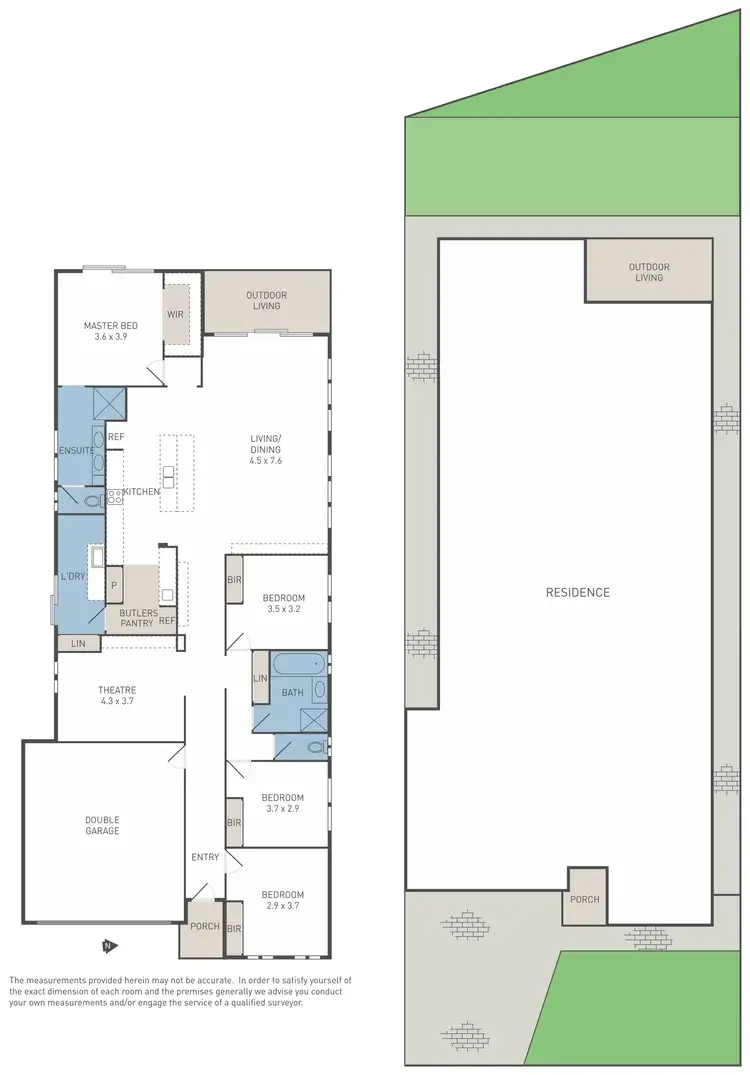 Floorplan of Homely house listing, 43 Elementary Road, Mambourin VIC 3024