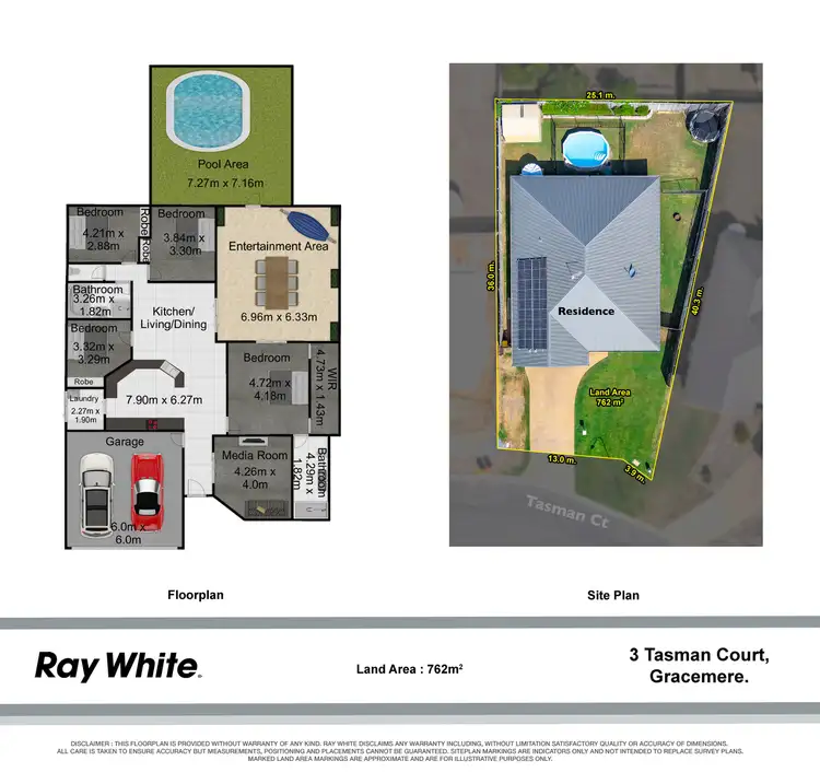 Floorplan of Homely house listing, 3 Tasman Court, Gracemere QLD 4702