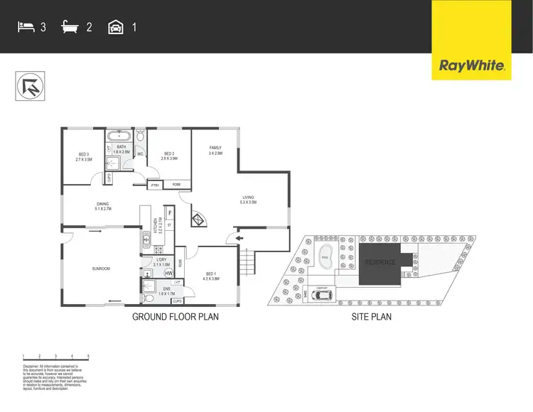 Floorplan of Homely house listing, 28 Burnett Street, Kaleen ACT 2617