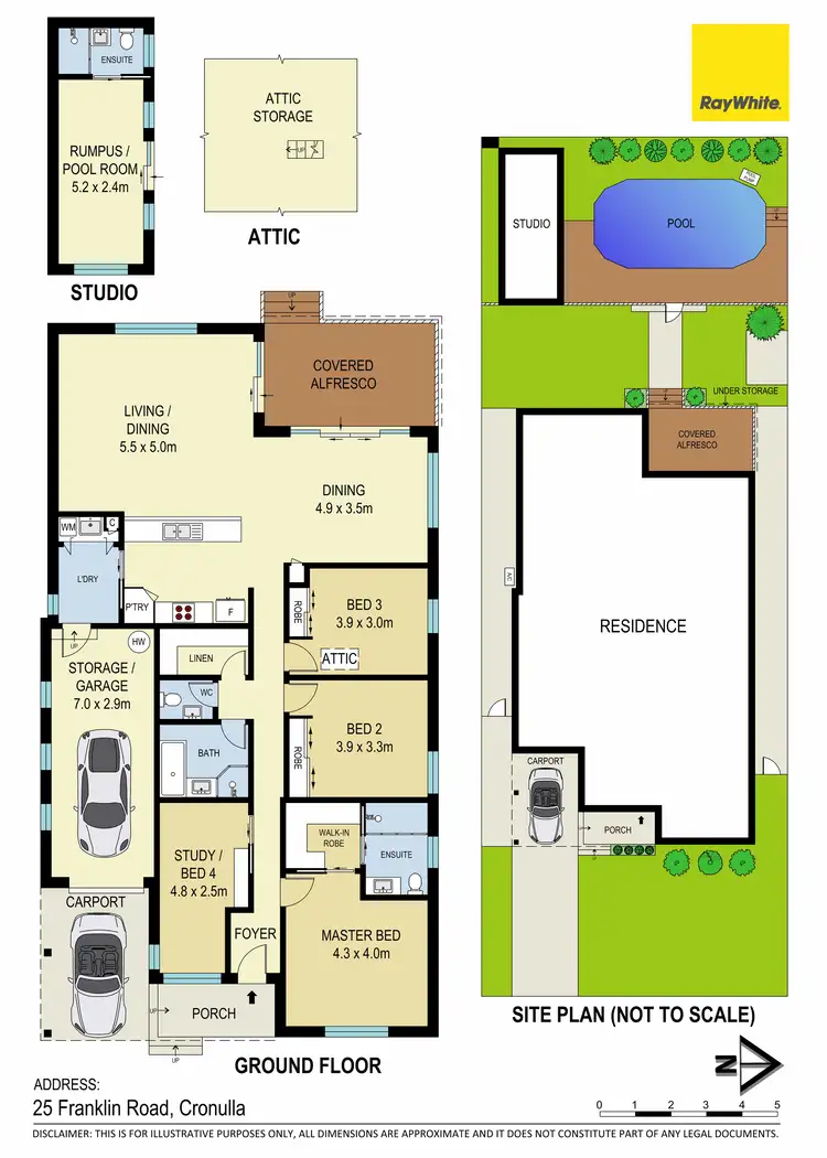 Floorplan of Homely house listing, 25 Franklin Road, Cronulla NSW 2230