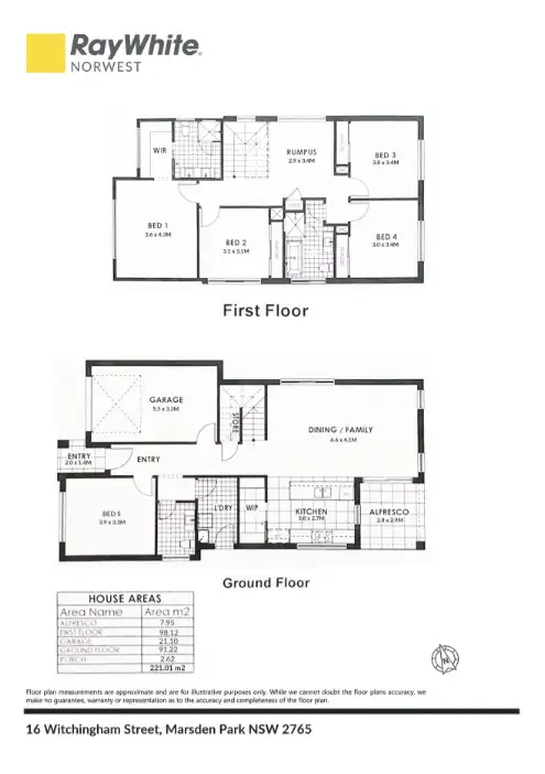 Floorplan of Homely house listing, 16 Witchingham Street, Marsden Park NSW 2765