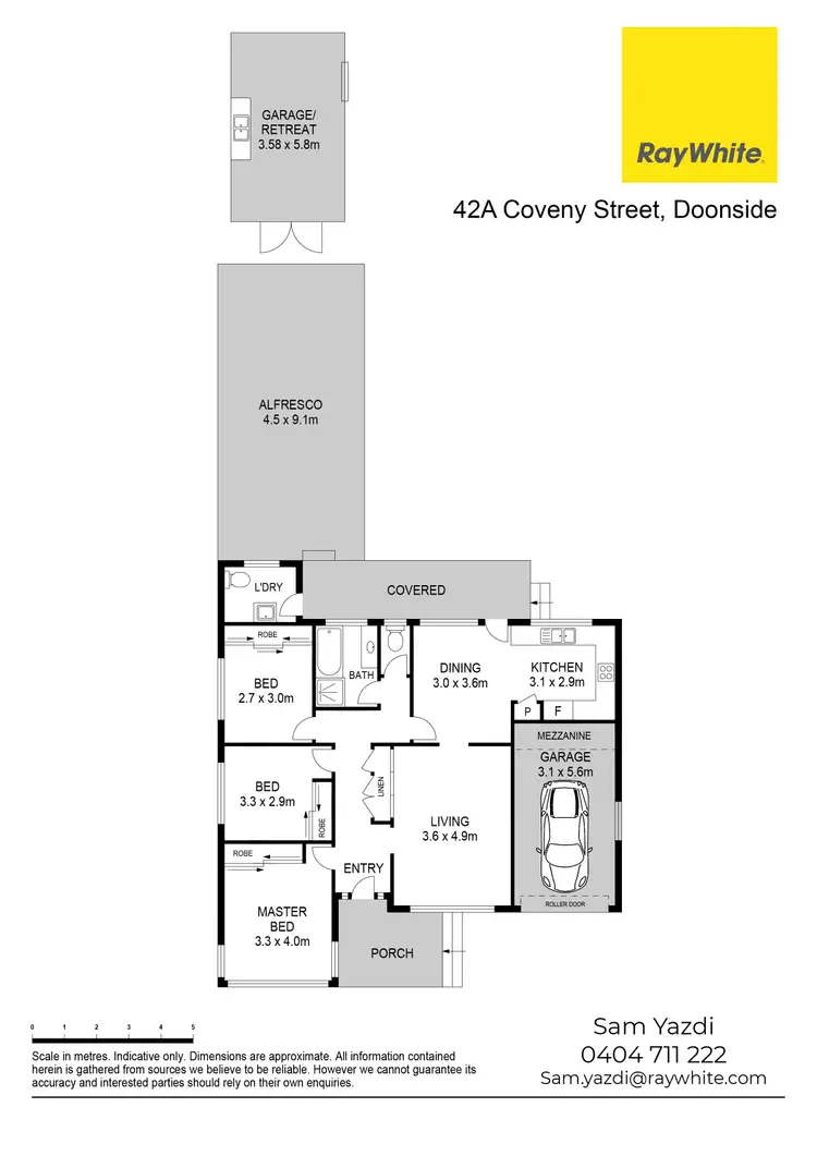 Floorplan of Homely house listing, 42A Coveny Street, Doonside NSW 2767