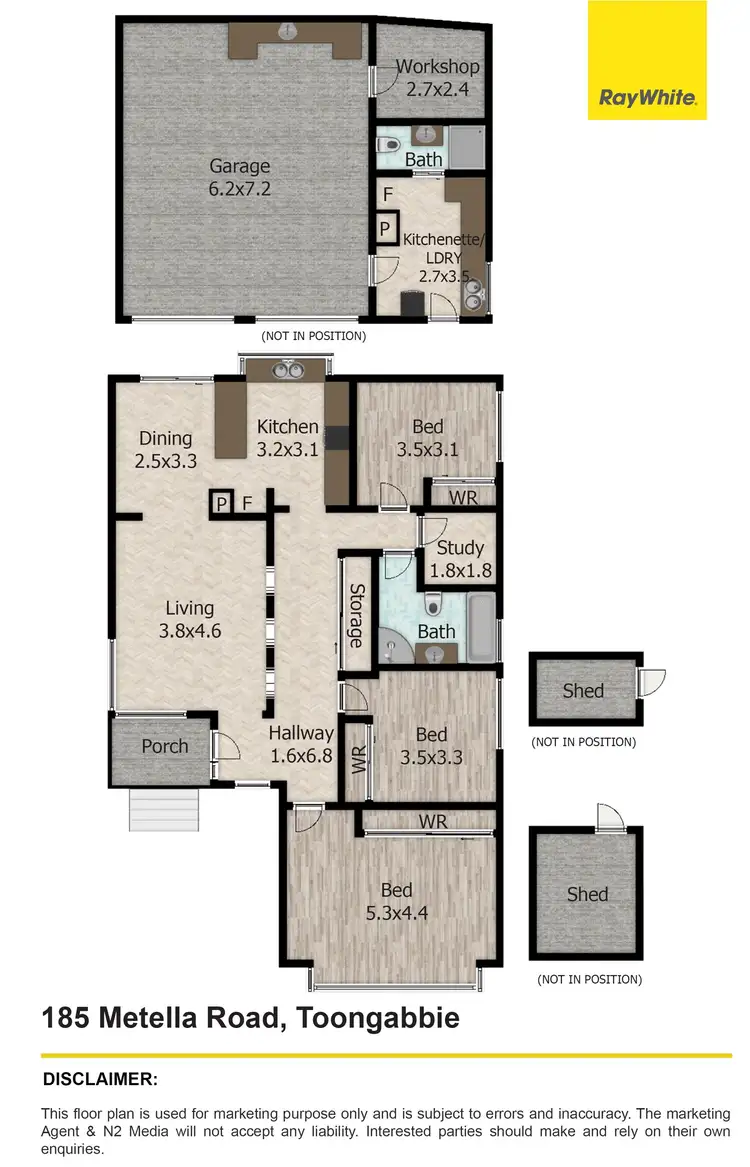 Floorplan of Homely house listing, 185 Metella Road, Toongabbie NSW 2146