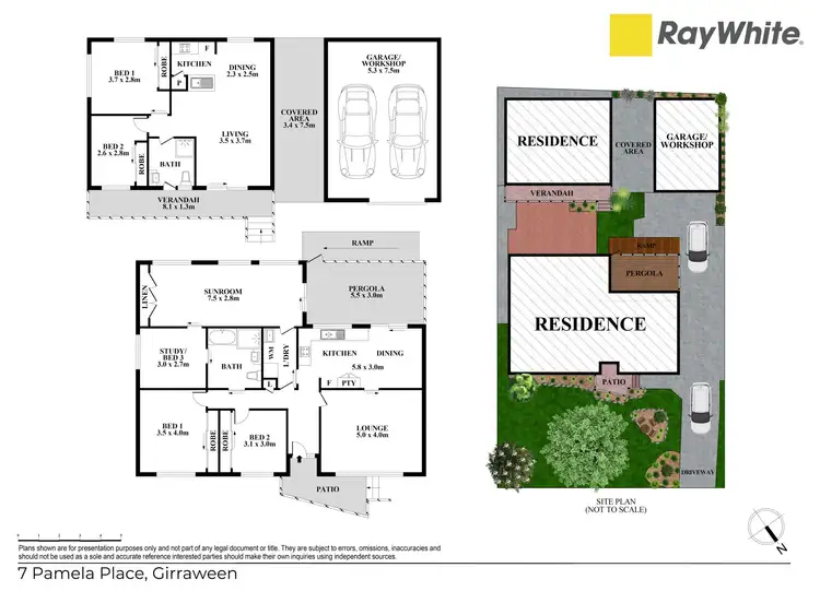 Floorplan of Homely house listing, 7 Pamela Place, Girraween NSW 2145