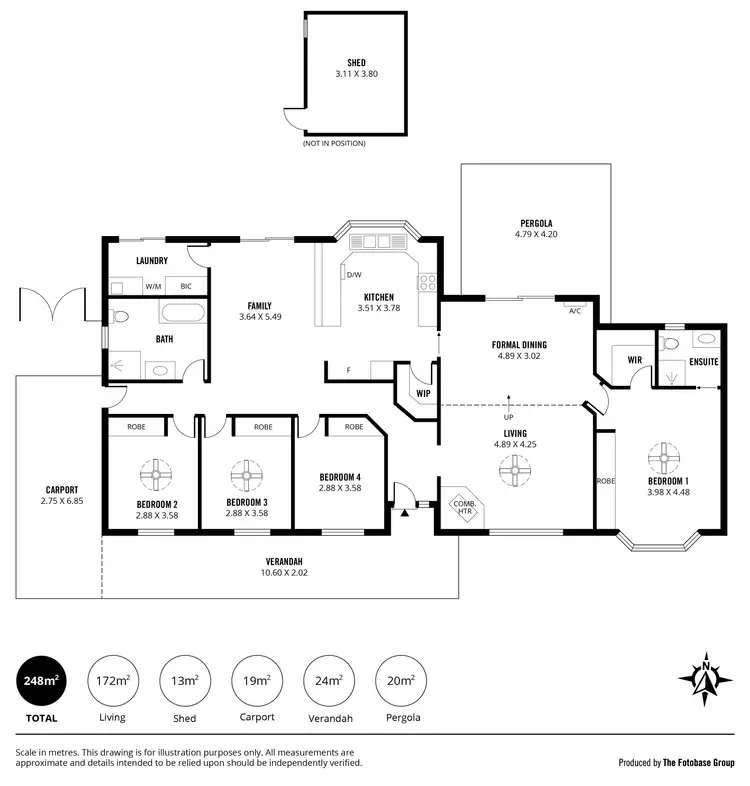 Floorplan of Homely house listing, 3 Clystlands Street, Meadows SA 5201