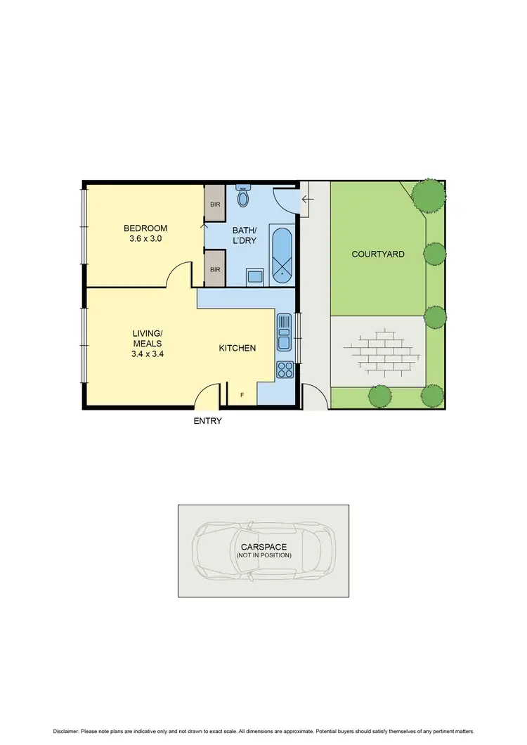 Floorplan of Homely apartment listing, 21/178-180 Victoria Street, Brunswick VIC 3056