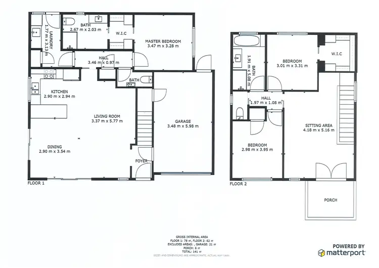 Floorplan of Homely townhouse listing, 1/365 Beveridge Street, Swan Hill VIC 3585