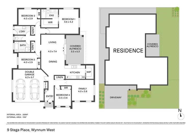 Floorplan of Homely house listing, 9 Stega Place, Wynnum West QLD 4178