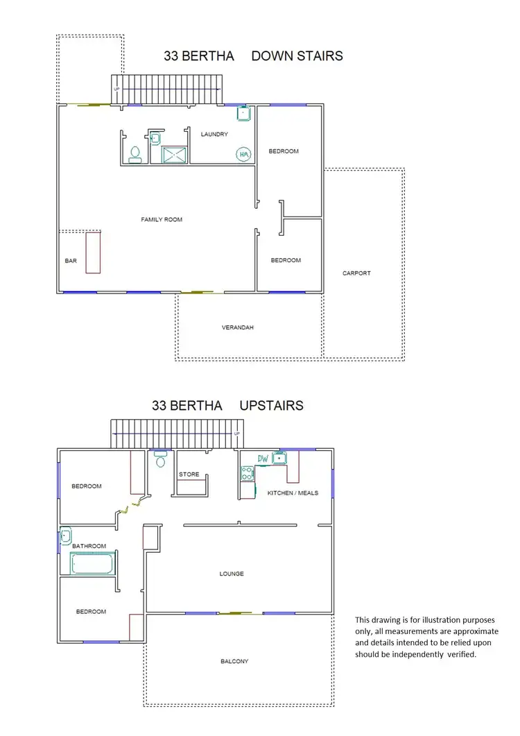 Floorplan of Homely house listing, 33 Bertha Street, Bordertown SA 5268