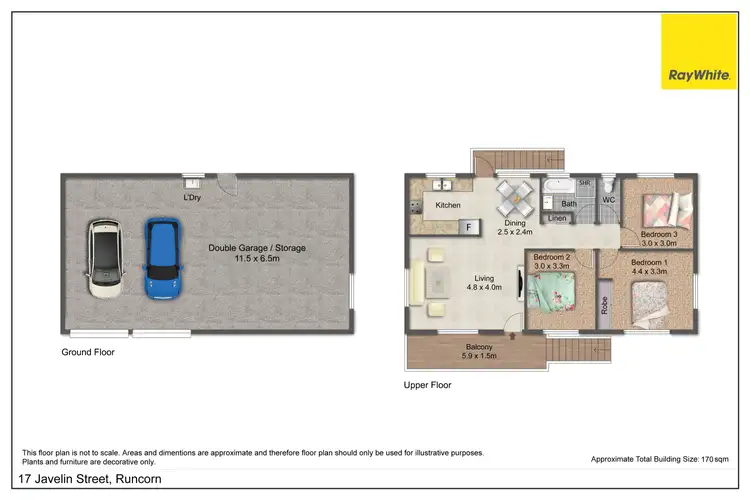 Floorplan of Homely house listing, 17 Javelin Street, Runcorn QLD 4113