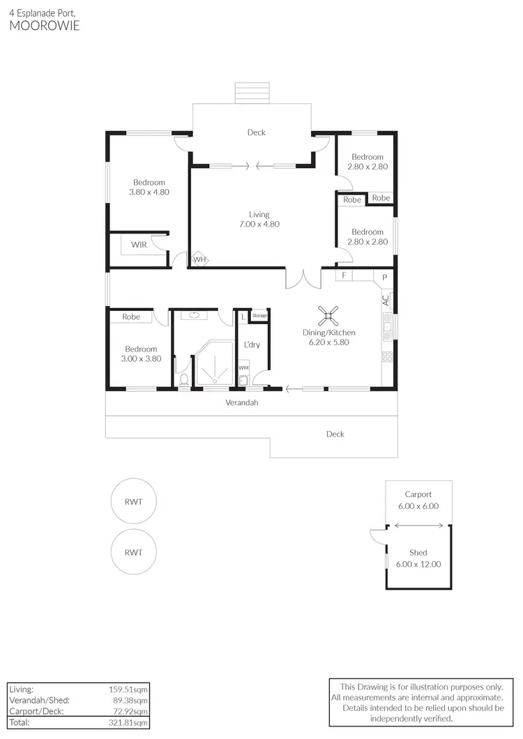 Floorplan of Homely house listing, 4 The Esplanade, Port Moorowie SA 5576