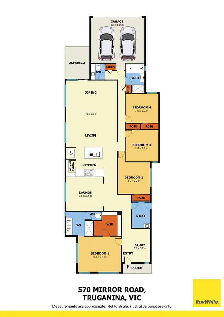 Floorplan of Homely house listing, 570 Morris Road, Truganina VIC 3029