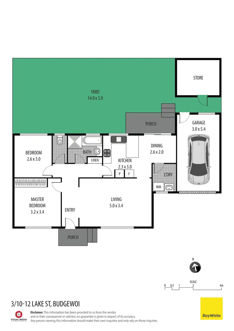 Floorplan of Homely house listing, 3/10-12 Lake Street, Budgewoi NSW 2262