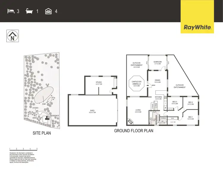Floorplan of Homely house listing, 483 Marked Tree Road, Gundaroo NSW 2620