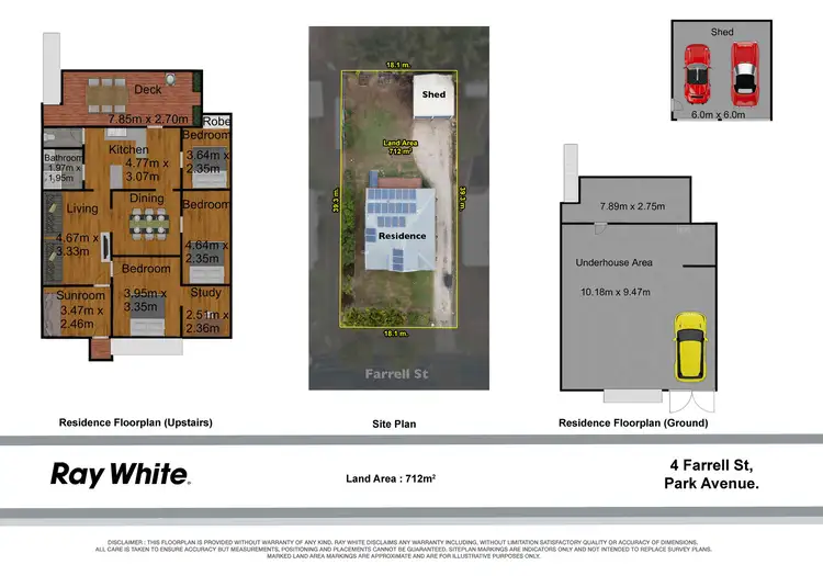 Floorplan of Homely house listing, 4 Farrell Street, Park Avenue QLD 4701