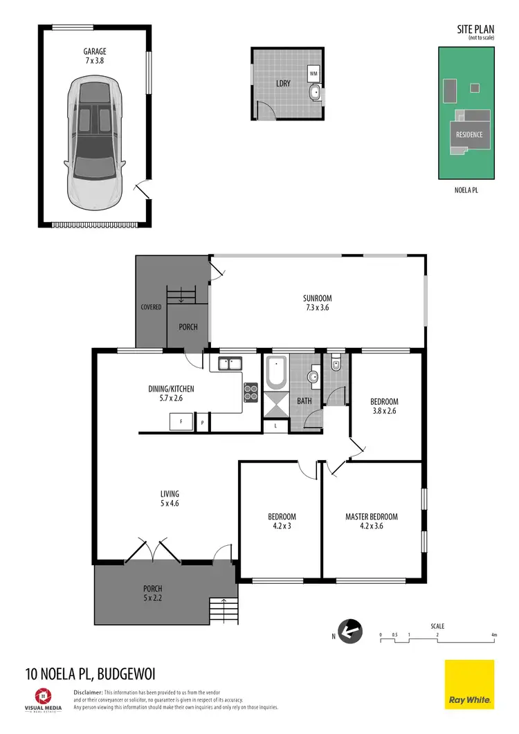 Floorplan of Homely house listing, 10 Noela Place, Budgewoi NSW 2262