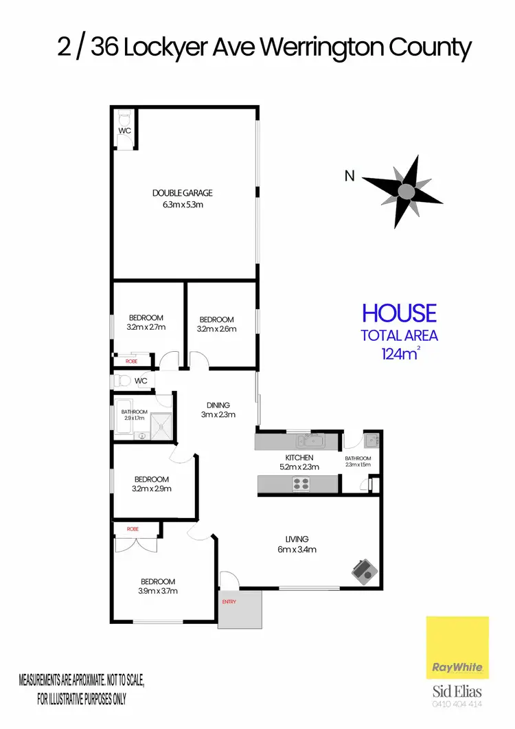Floorplan of Homely house listing, 2/36 Lockyer Avenue, Werrington County NSW 2747