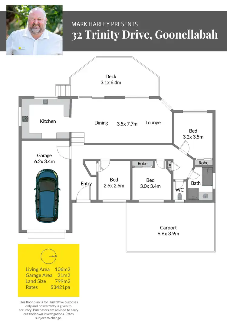 Floorplan of Homely house listing, 32 Trinity Drive, Goonellabah NSW 2480