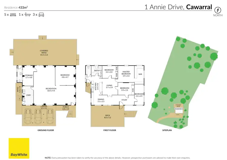 Floorplan of Homely other listing, 1 Annie Drive, Cawarral QLD 4702