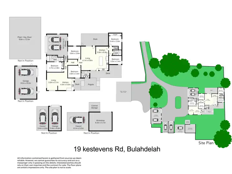 Floorplan of Homely rural property listing, 19 Kestevens Road, Bulahdelah NSW 2423