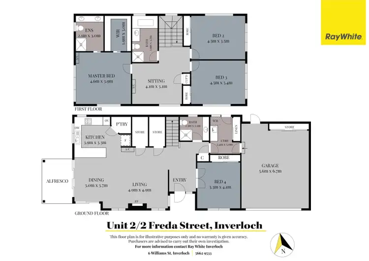 Floorplan of Homely unit listing, 2/2 Freda Street, Inverloch VIC 3996