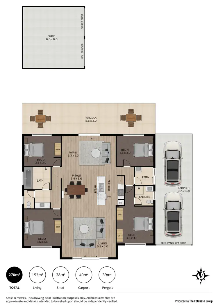 Floorplan of Homely house listing, 16 Tarella Street, Milang SA 5256