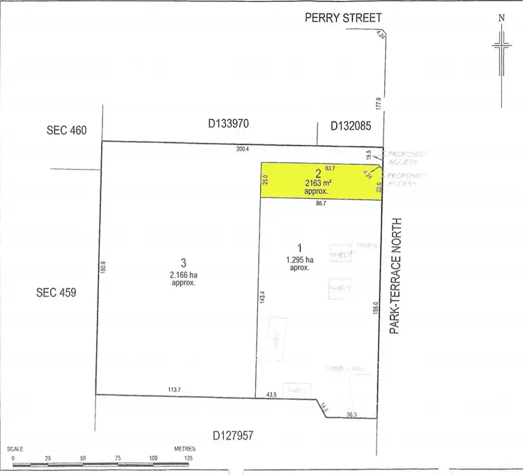 Floorplan of Homely land listing, LOT 2, 41 Park Terrace North, Edithburgh SA 5583