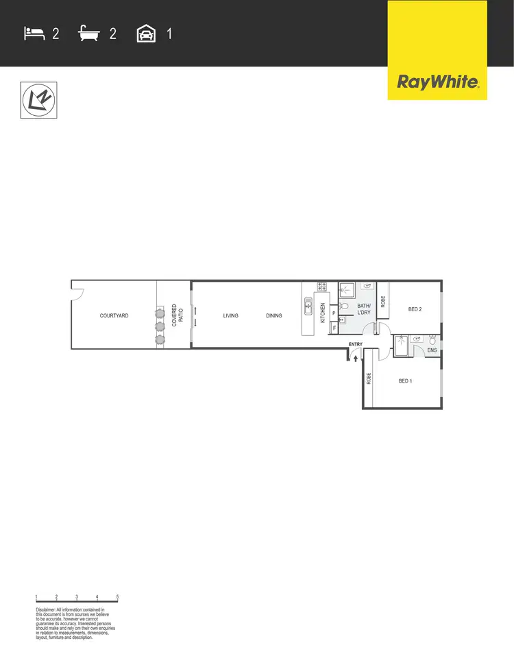 Floorplan of Homely unit listing, 13/7 Coolac Place, Braddon ACT 2612