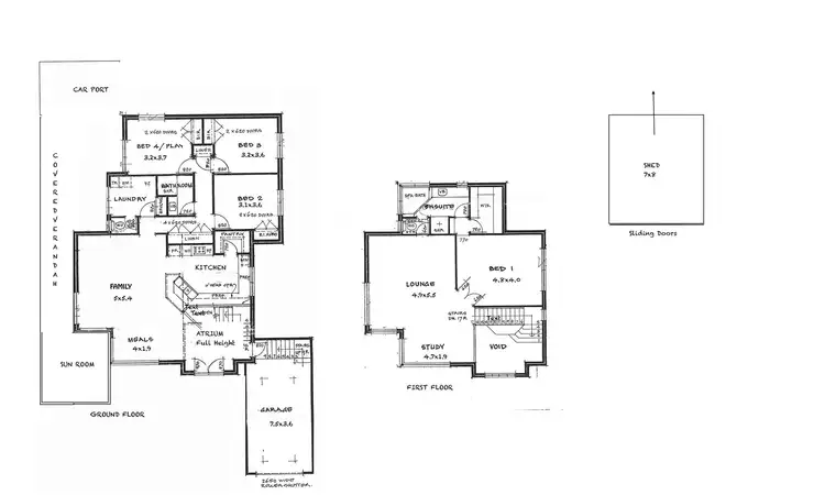 Floorplan of Homely house listing, 27 Wooderson View, Spencer Park WA 6330