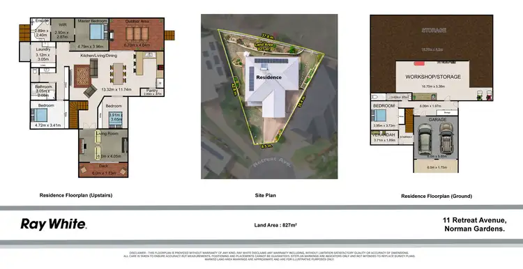 Floorplan of Homely house listing, 11 Retreat Avenue, Norman Gardens QLD 4701