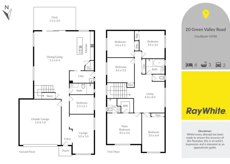Floorplan of Homely house listing, 20 Green Valley Road, Goulburn NSW 2580