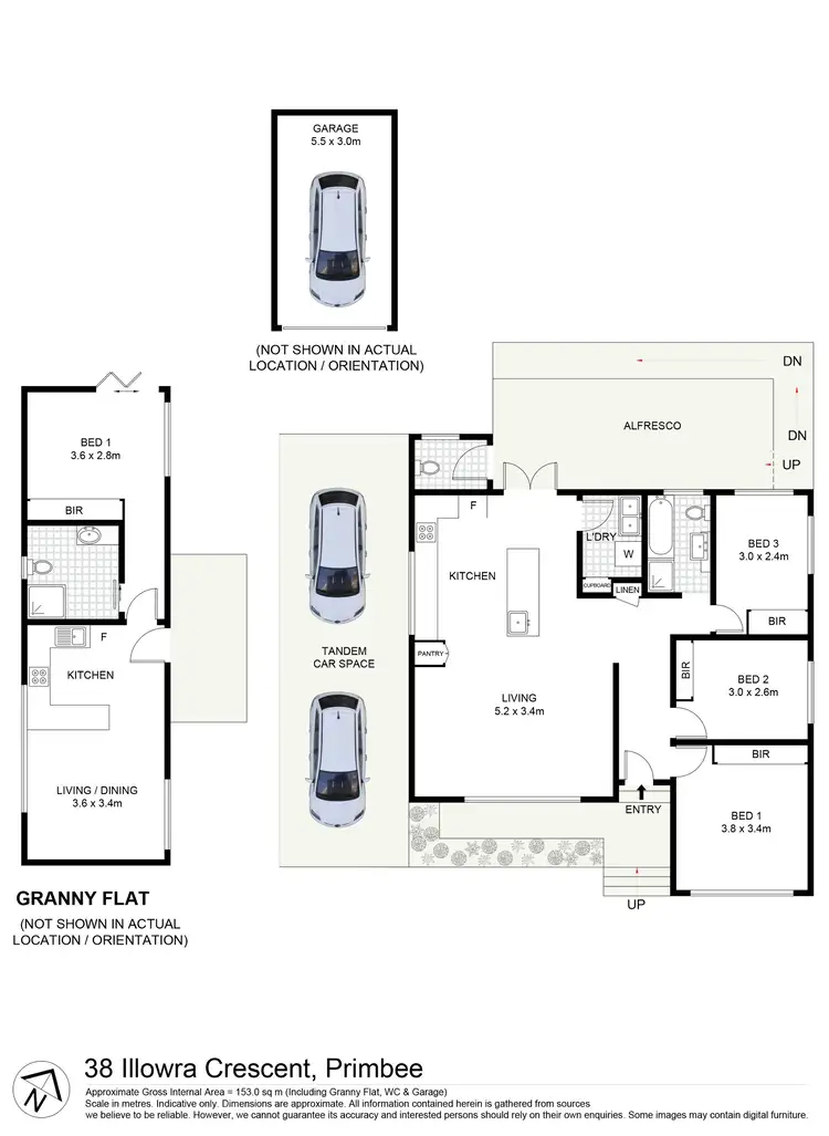 Floorplan of Homely house listing, 38 Illowra Crescent, Primbee NSW 2502