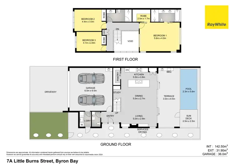 Floorplan of Homely townhouse listing, 7A Little Burns Street, Byron Bay NSW 2481