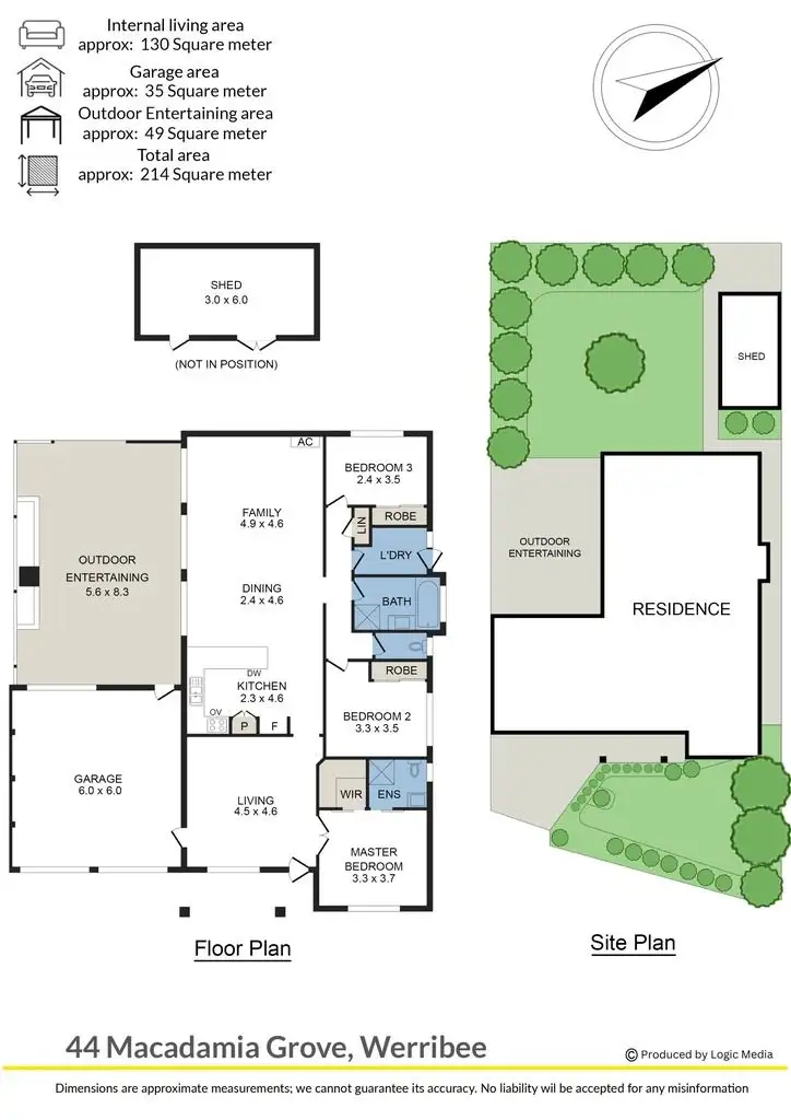 Floorplan of Homely house listing, 44 Macadamia Grove, Werribee VIC 3030