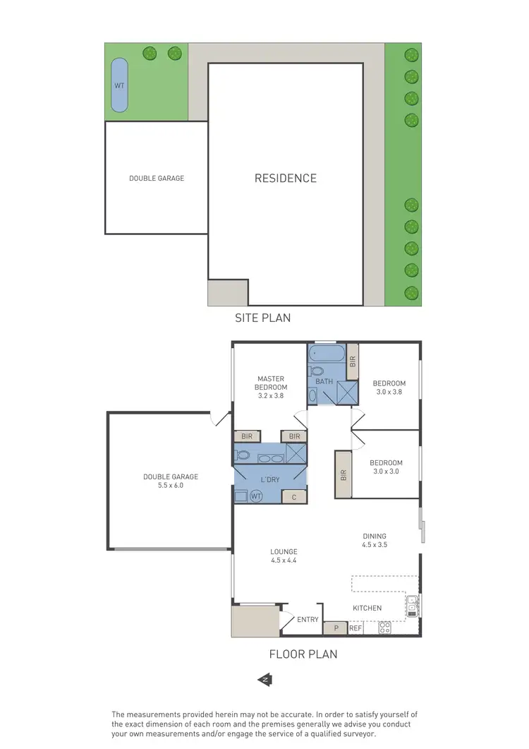 Floorplan of Homely house listing, 2/21 Trish Walk, Werribee VIC 3030