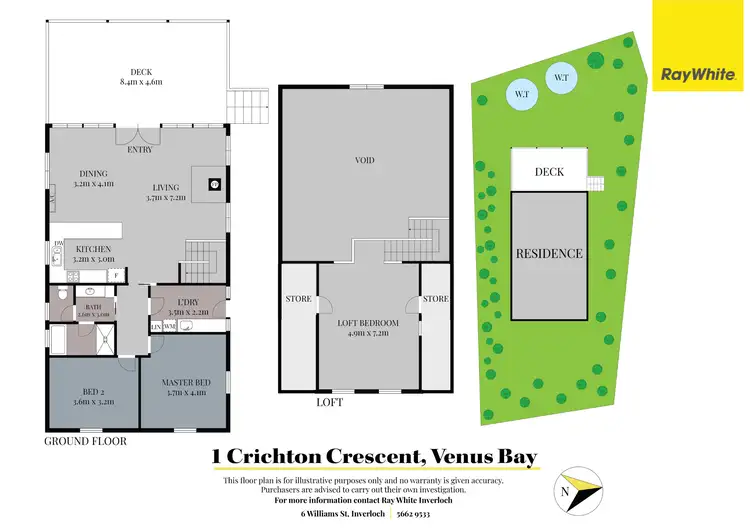 Floorplan of Homely house listing, 1 Crichton Crescent, Venus Bay VIC 3956