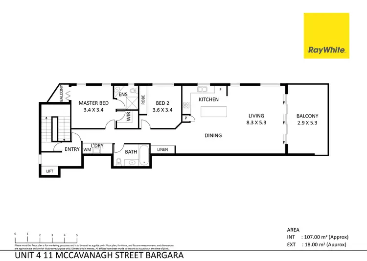 Floorplan of Homely unit listing, 4/11 Mccavanagh Street, Bargara QLD 4670