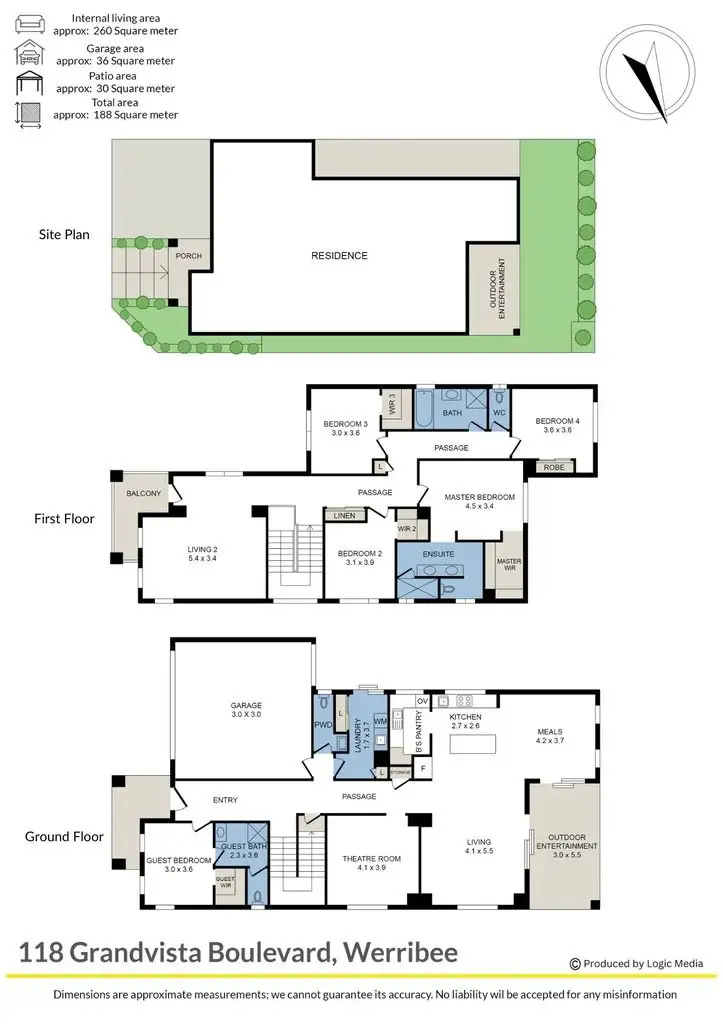 Floorplan of Homely house listing, 118 Grandvista Boulevard, Werribee VIC 3030