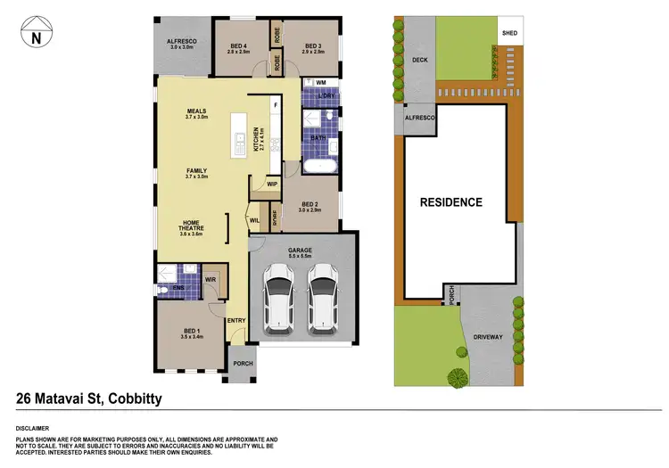 Floorplan of Homely house listing, 26 Matavai Street, Cobbitty NSW 2570