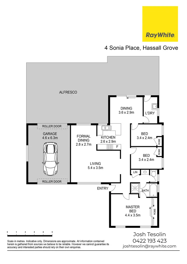 Floorplan of Homely house listing, 4 Sonia Place, Hassall Grove NSW 2761