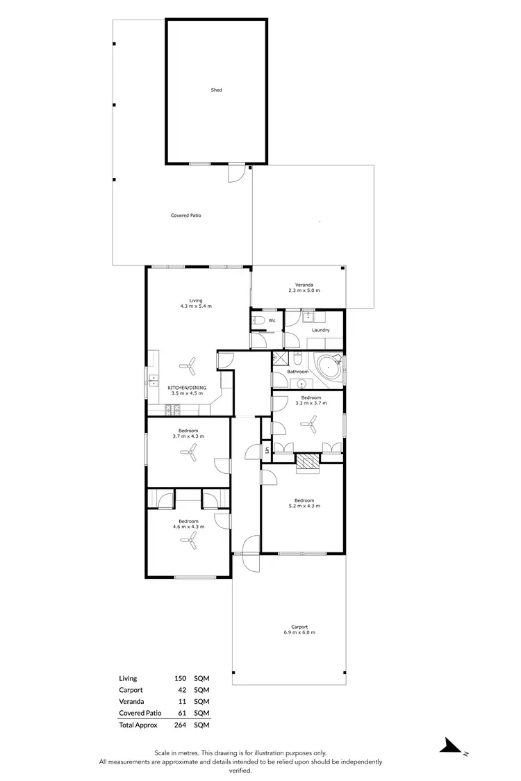 Floorplan of Homely house listing, 13 High Street, Grange SA 5022