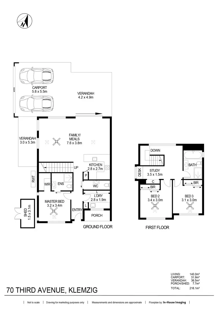 Floorplan of Homely house listing, 70 Third Avenue, Klemzig SA 5087