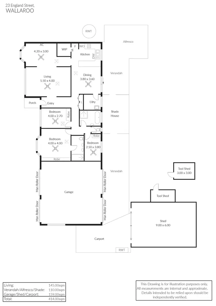 Floorplan of Homely house listing, 23 England Street, Wallaroo SA 5556