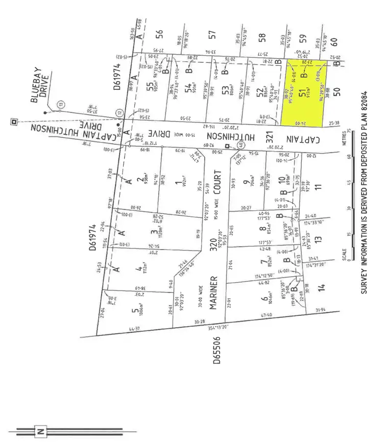 Floorplan of Homely land listing, LOT 51, 45 Captain Hutchinson Drive, Point Turton SA 5575