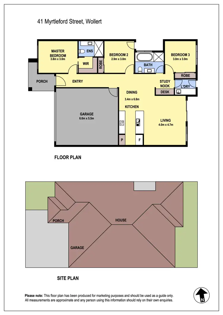 Floorplan of Homely house listing, 41 Myrtleford Street, Wollert VIC 3750