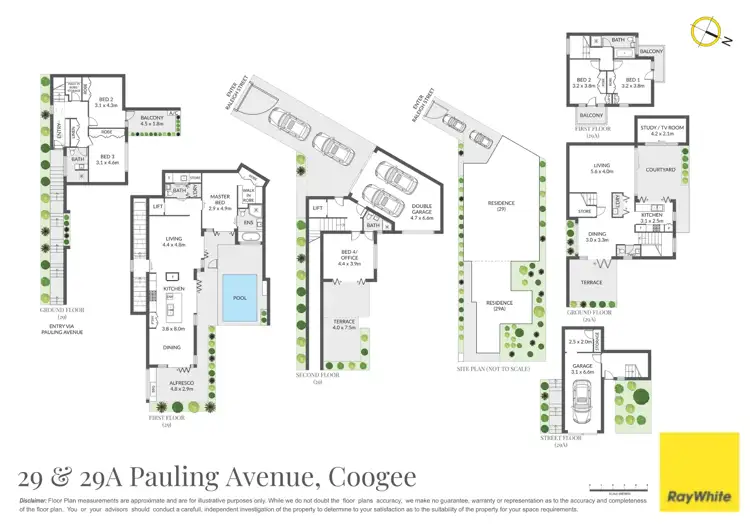 Floorplan of Homely house listing, 29 & 29a Pauling Avenue, Coogee NSW 2034