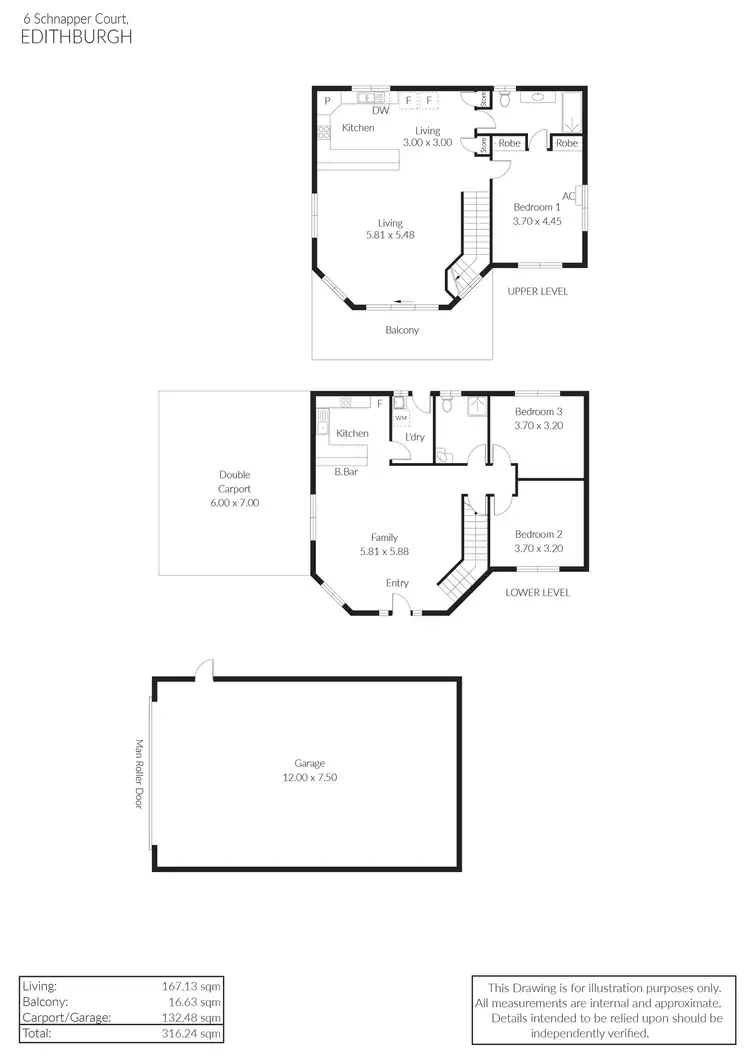 Floorplan of Homely house listing, 6 Schnapper Court, Edithburgh SA 5583