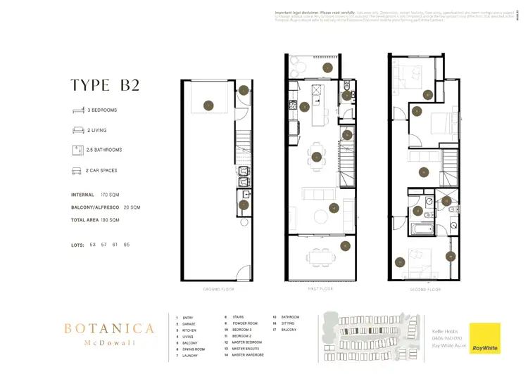 Floorplan of Homely townhouse listing, 59/902 Hamilton Road, Mcdowall QLD 4053